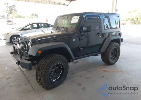 2016 Jeep Wrangler Willys Wheeler z USA, uszkodzony, nr VIN 1C4GJWAG6GL114491